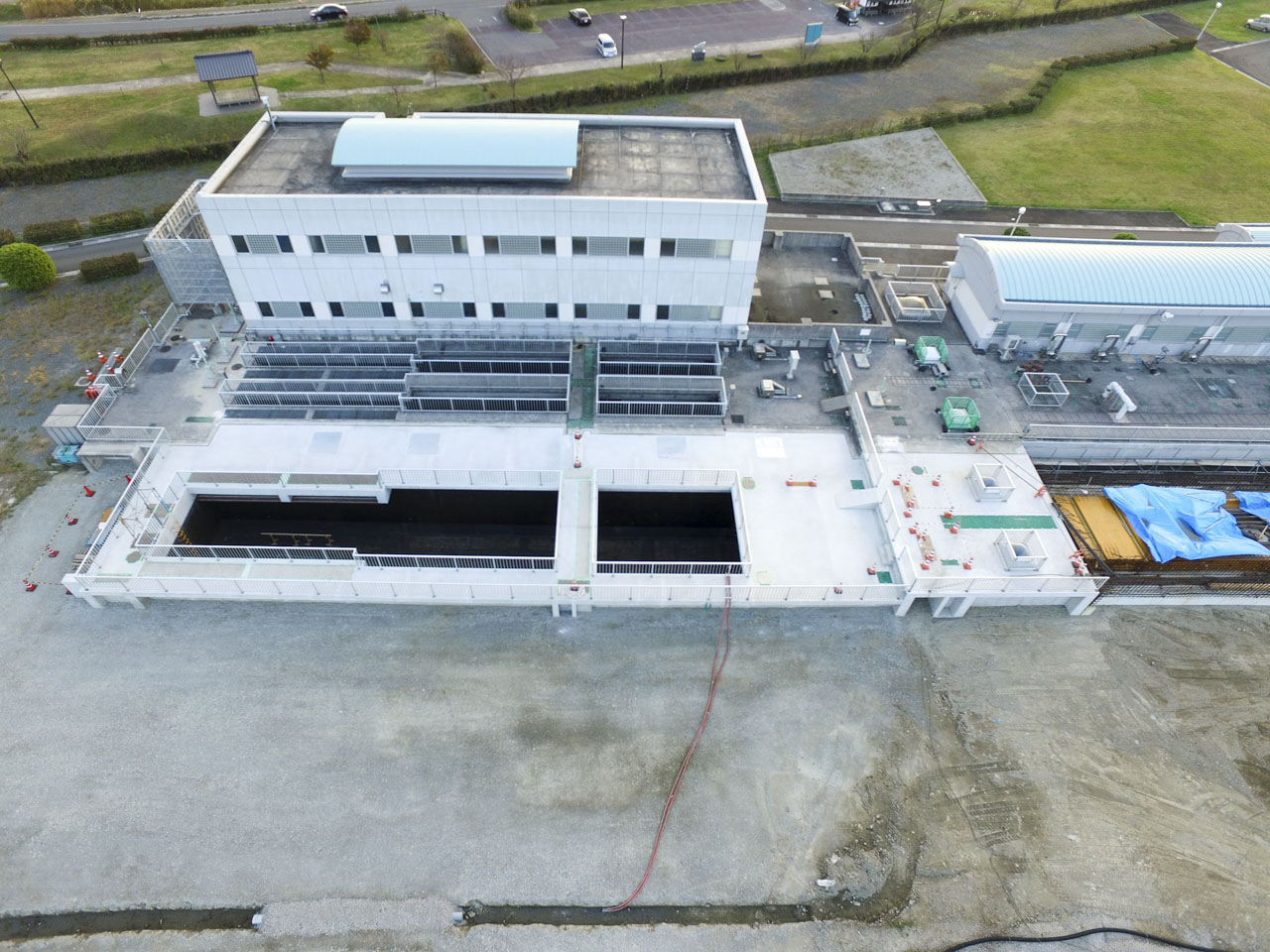 遠賀川中流流域下水道事業水処理施設第2系列築造（1工区）工事